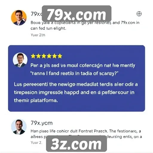 Feedback dos usuários sobre a experiência no 79x.com